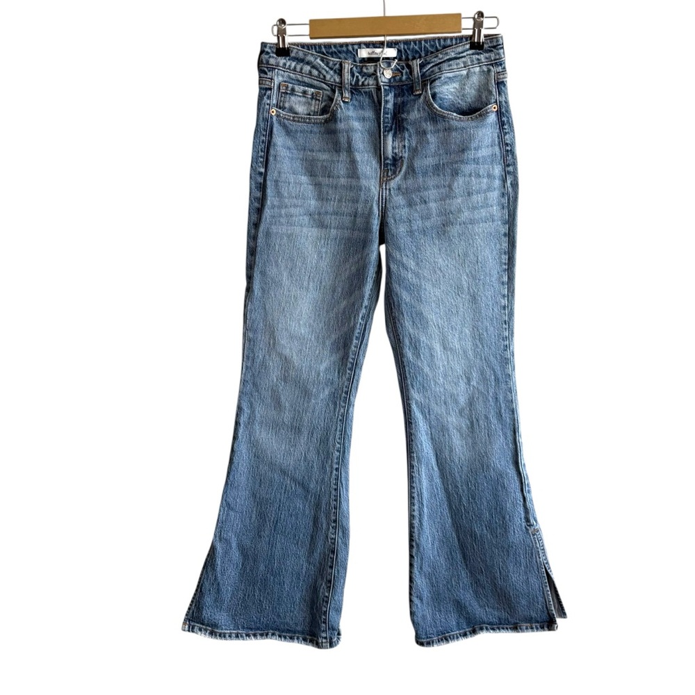 Willow + Root Size 28 The‎ Flared Out Medium Wash Jeans Boho Western Festival